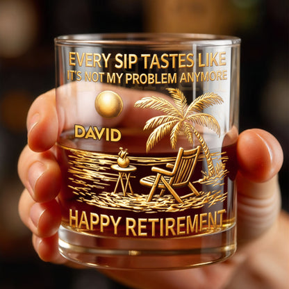 Every Sip Tastes Like It's Not My Problem Anymore Palm Tree Beach Chair