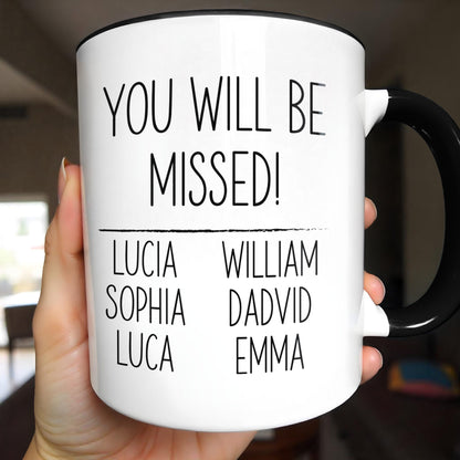 I Used To Work With Absolute Legends Funny Farewell Coworker Gift - Personalized Custom Accent Mug - RETIRE139_AMUG