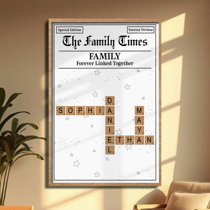 Family Forever Linked Together Poster