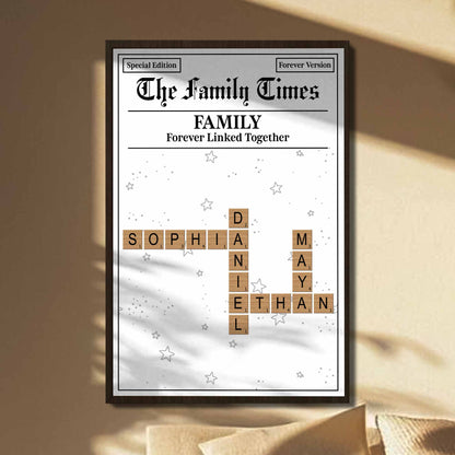 Family Forever Linked Together Poster