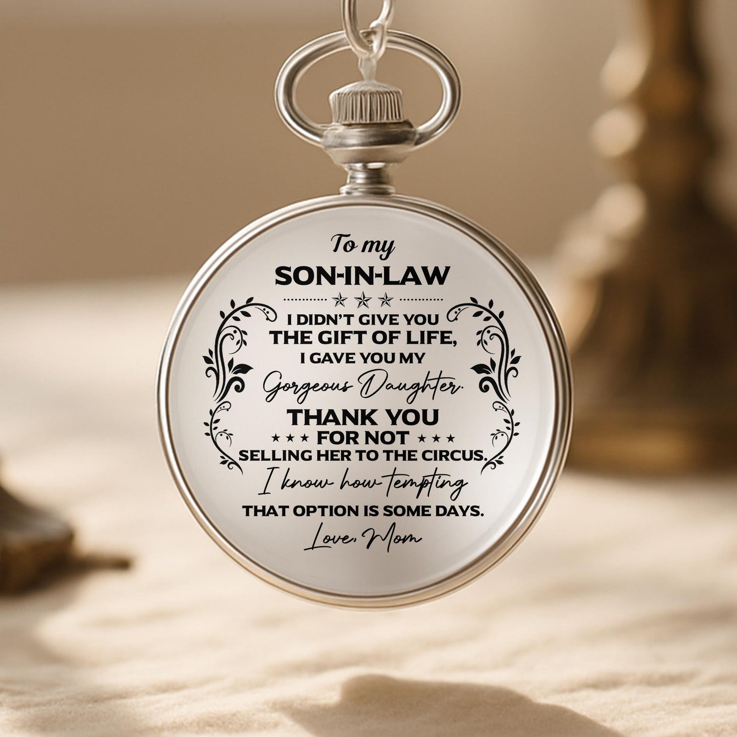 To My Son-In-Law, Thank You For Not Selling Her To The Circus