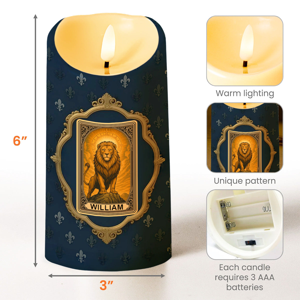 To My Dear Son-In-Law, Lion Frame Design