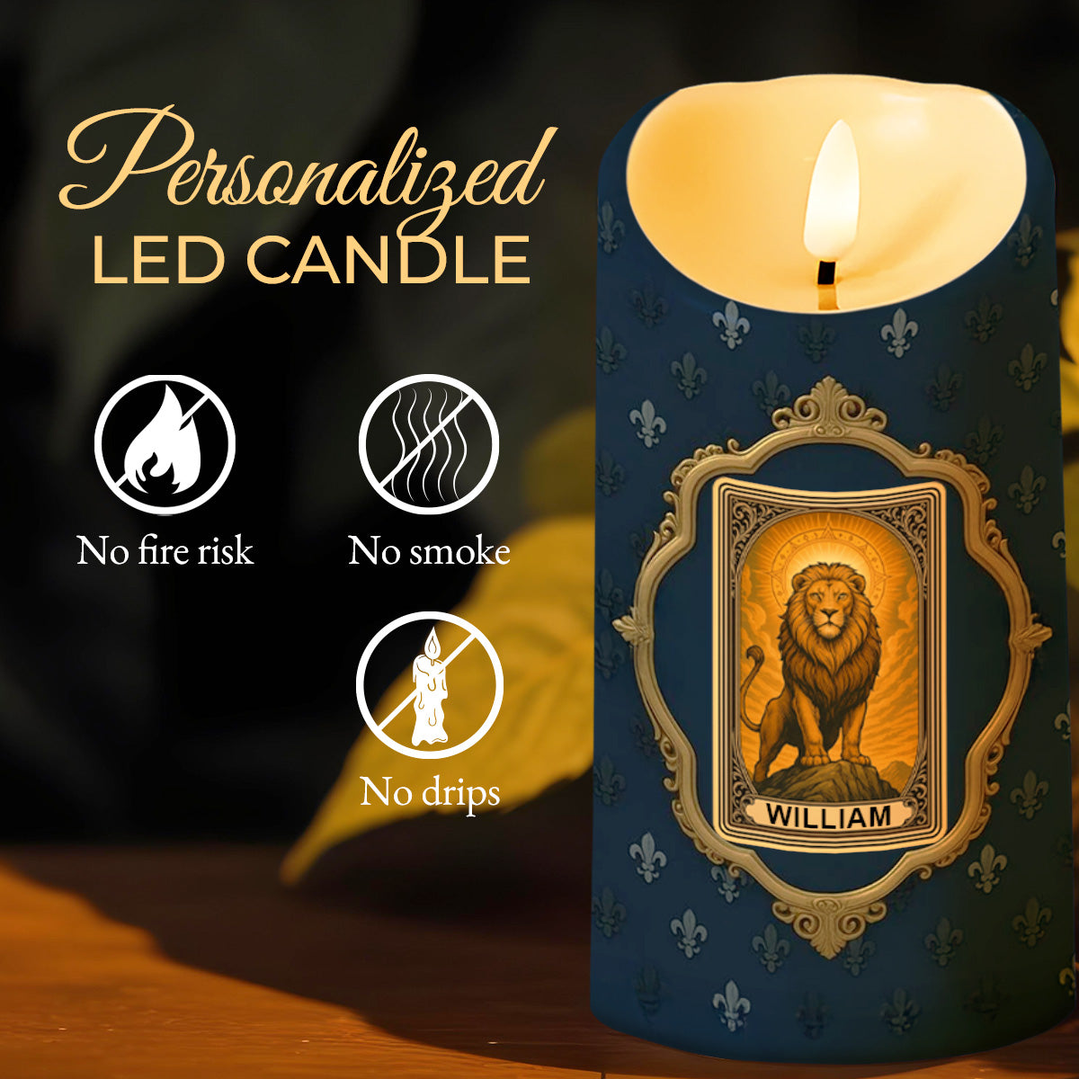 To My Dear Son-In-Law, Lion Frame Design