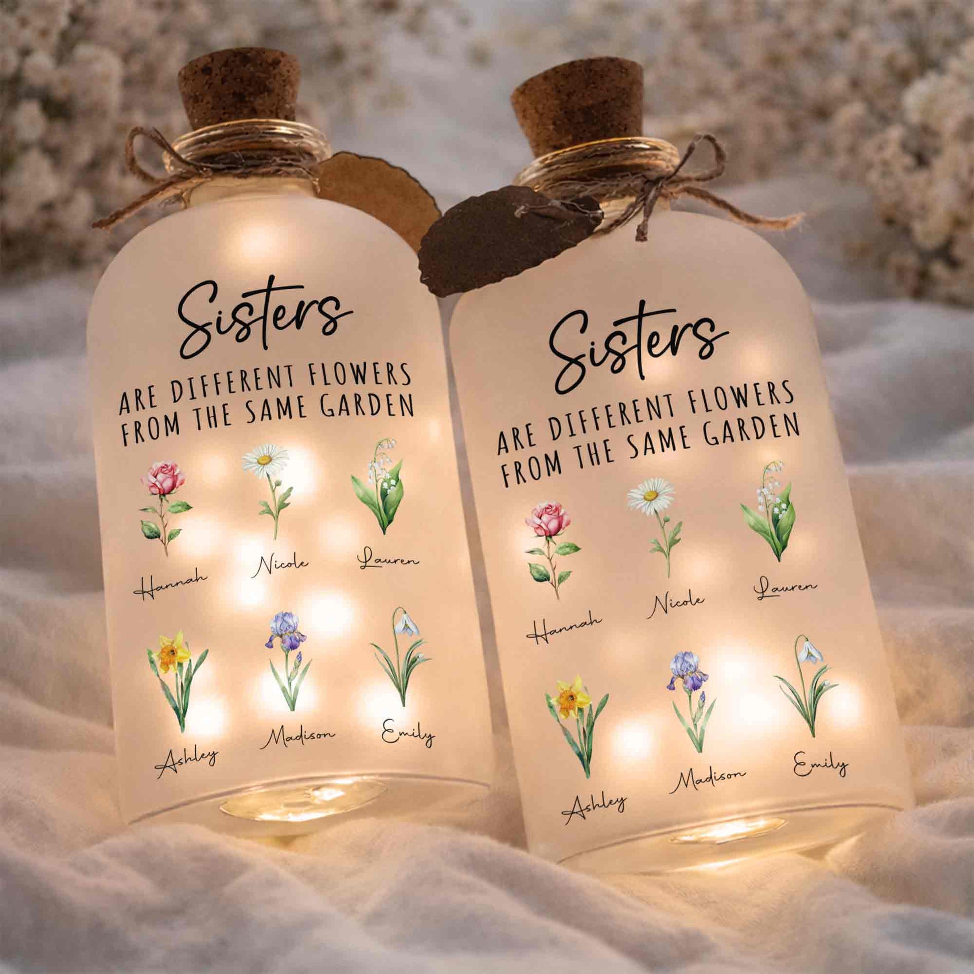 Sisters Are Different Flowers From The Same Garden Birth Month Flowers