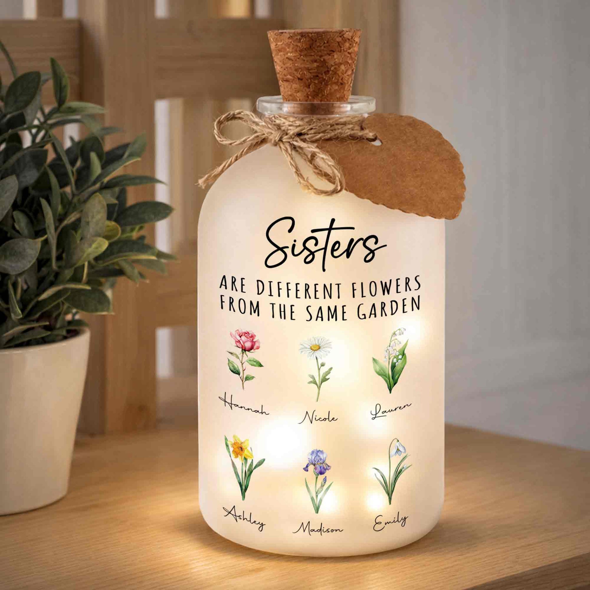 Sisters Are Different Flowers From The Same Garden Birth Month Flowers