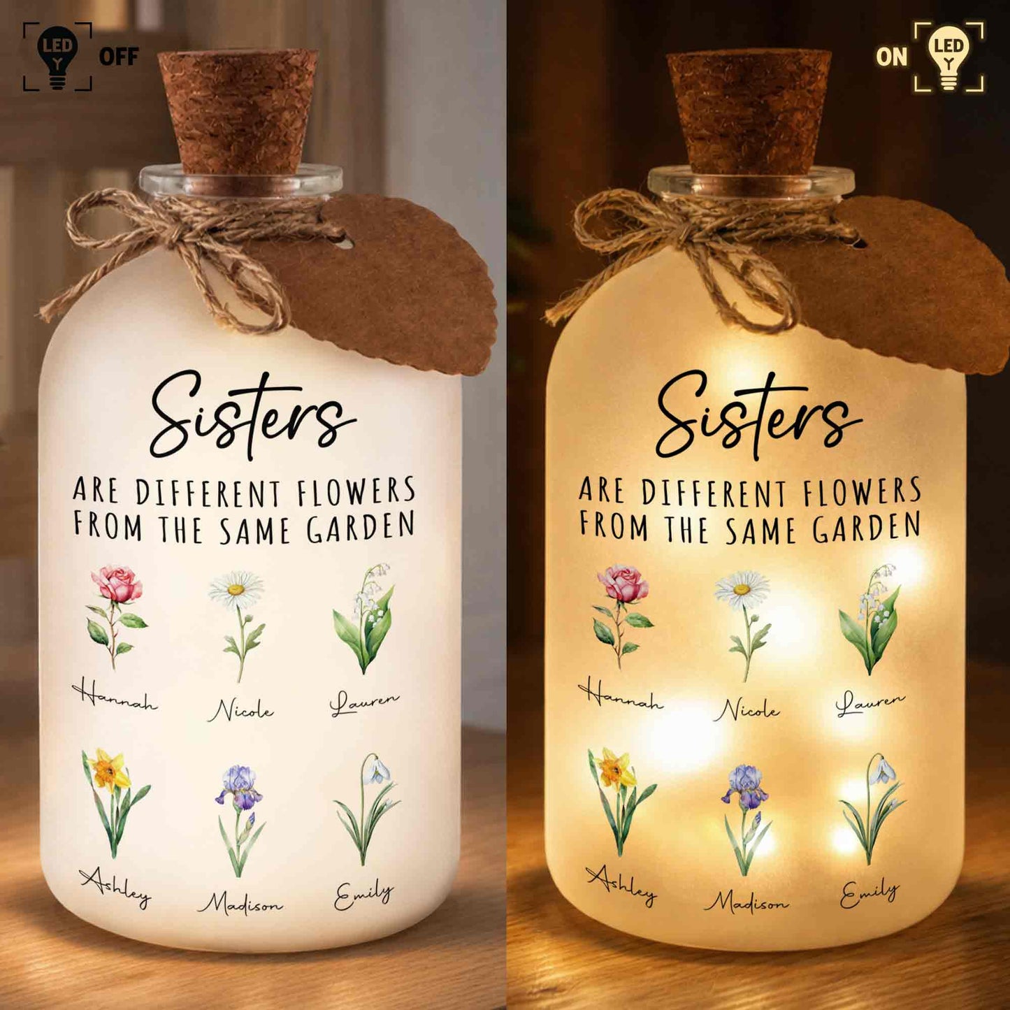 Sisters Are Different Flowers From The Same Garden Birth Month Flowers