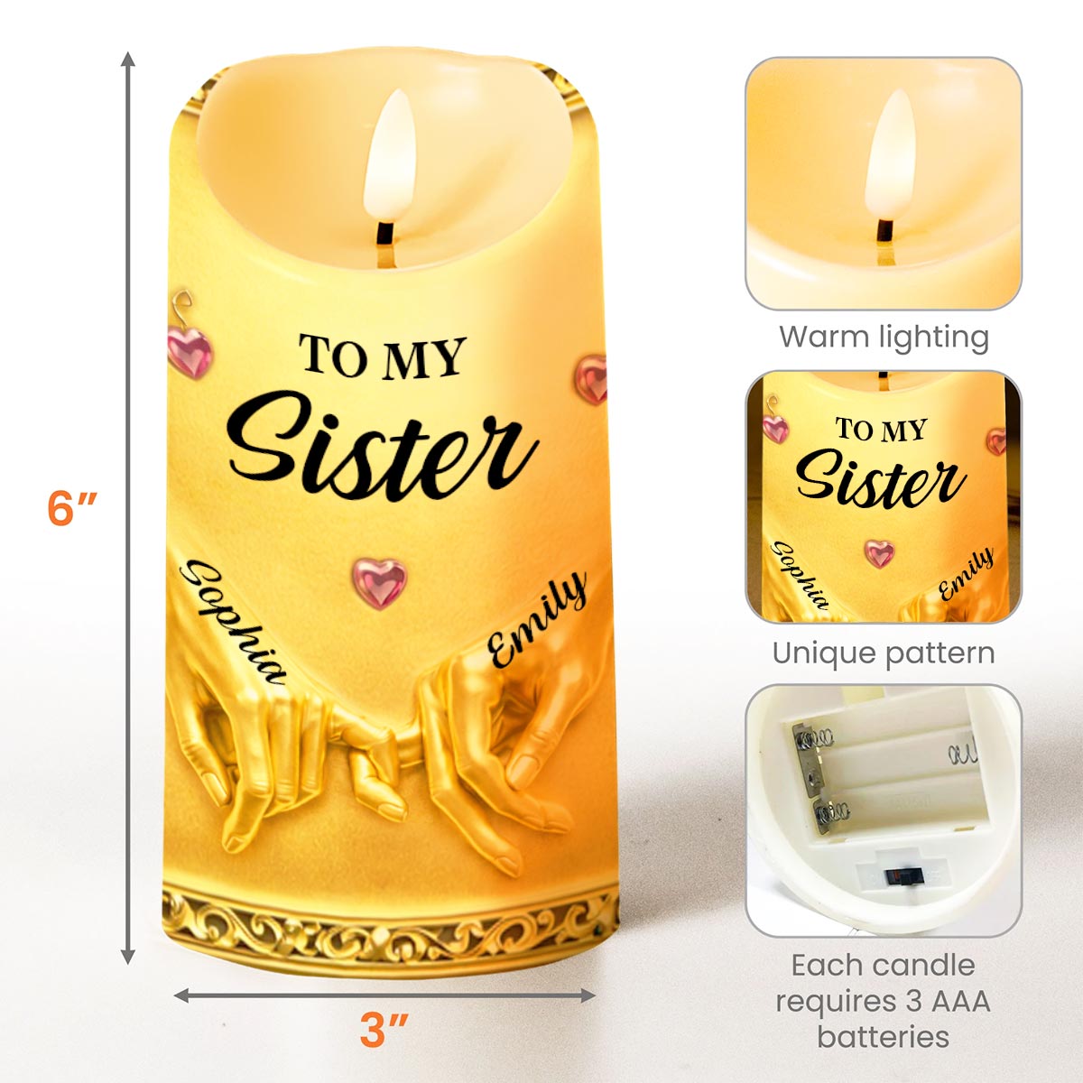 To My Sister Once A Sister Pinky Promise Hands And Hearts