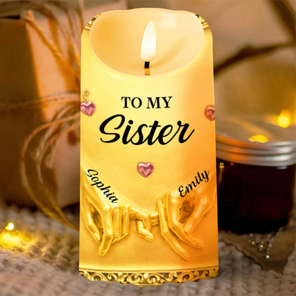 To My Sister Once A Sister Pinky Promise Hands And Hearts