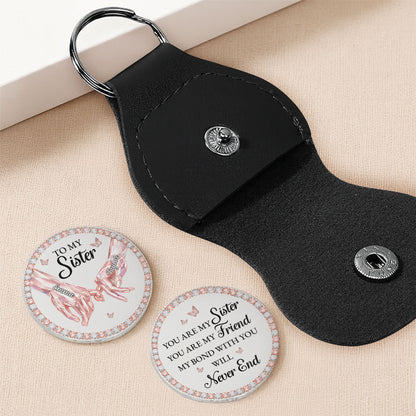 To My Sister You Are My Friend Pinkie Promise Hands Butterflies