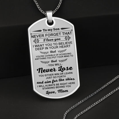 Cherish Every Moment With Your Loved Ones, Photo Necklace