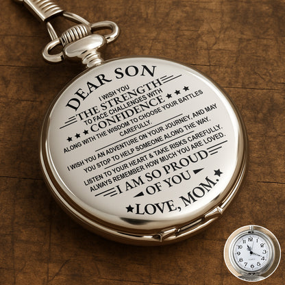 Dear Son, I Wish You Strength, Stars And Text