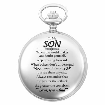 To My Son, Keep Pressing Forward