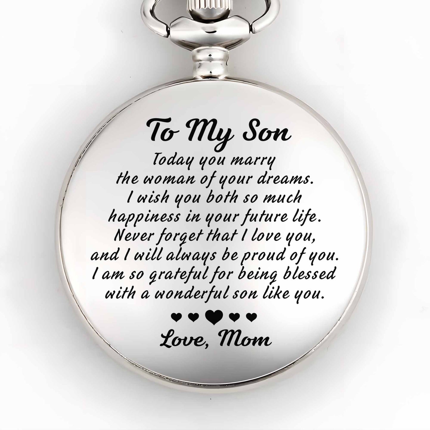To My Son, Today You Marry The Woman Of Your Dreams