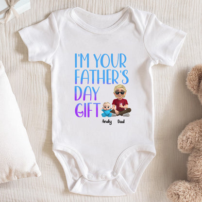 I'm Your Father's Day Gift, Cartoon Characters