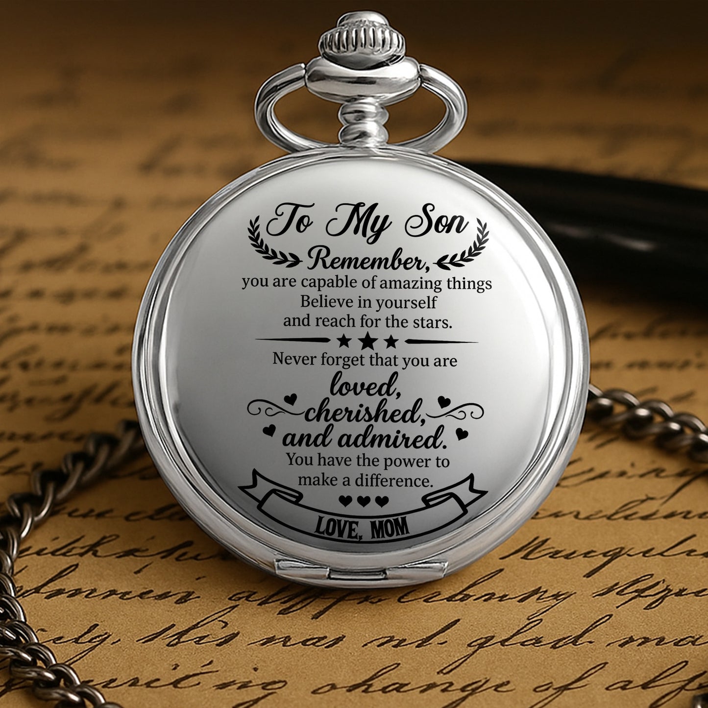 To My Son, Remember You Are Capable, Stars And Hearts