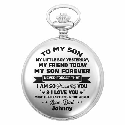 To My Son, My Friend Today, Heart Symbols And Stars