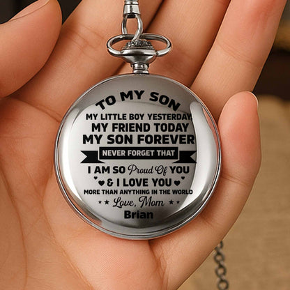 To My Son, My Friend Today, Heart Symbols And Stars