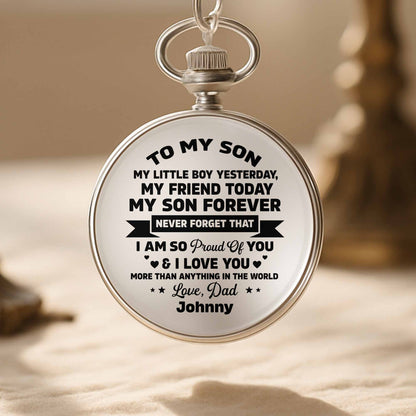 To My Son, My Friend Today, Heart Symbols And Stars