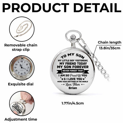 To My Son, My Friend Today, Heart Symbols And Stars