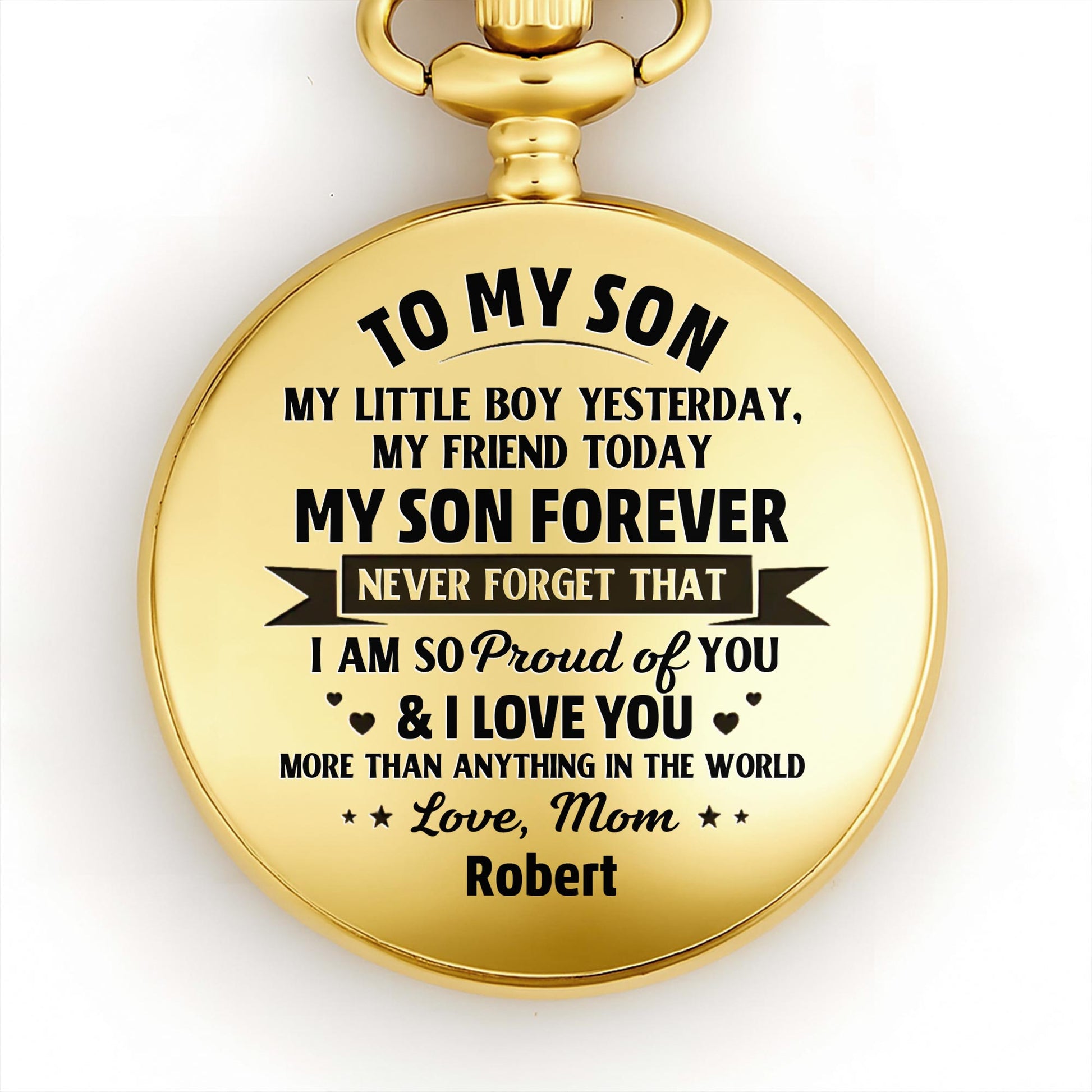 To My Son, My Little Boy Yesterday, Pocket Watch