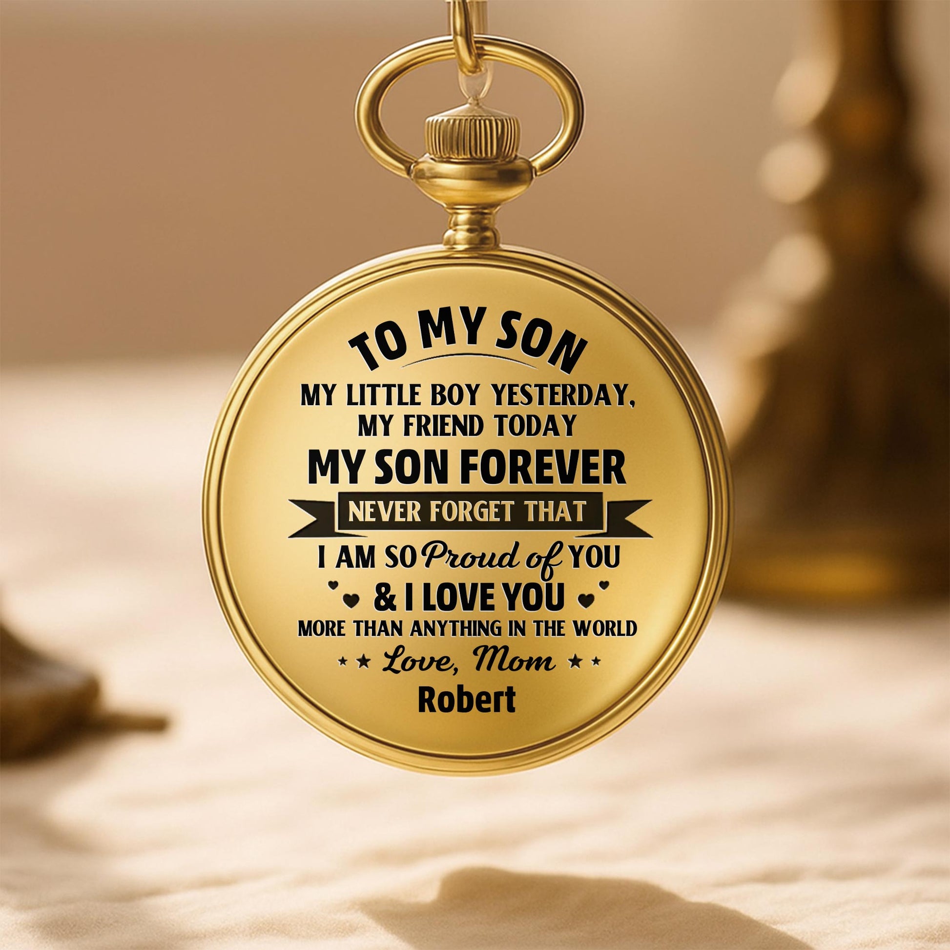 To My Son, My Little Boy Yesterday, Pocket Watch