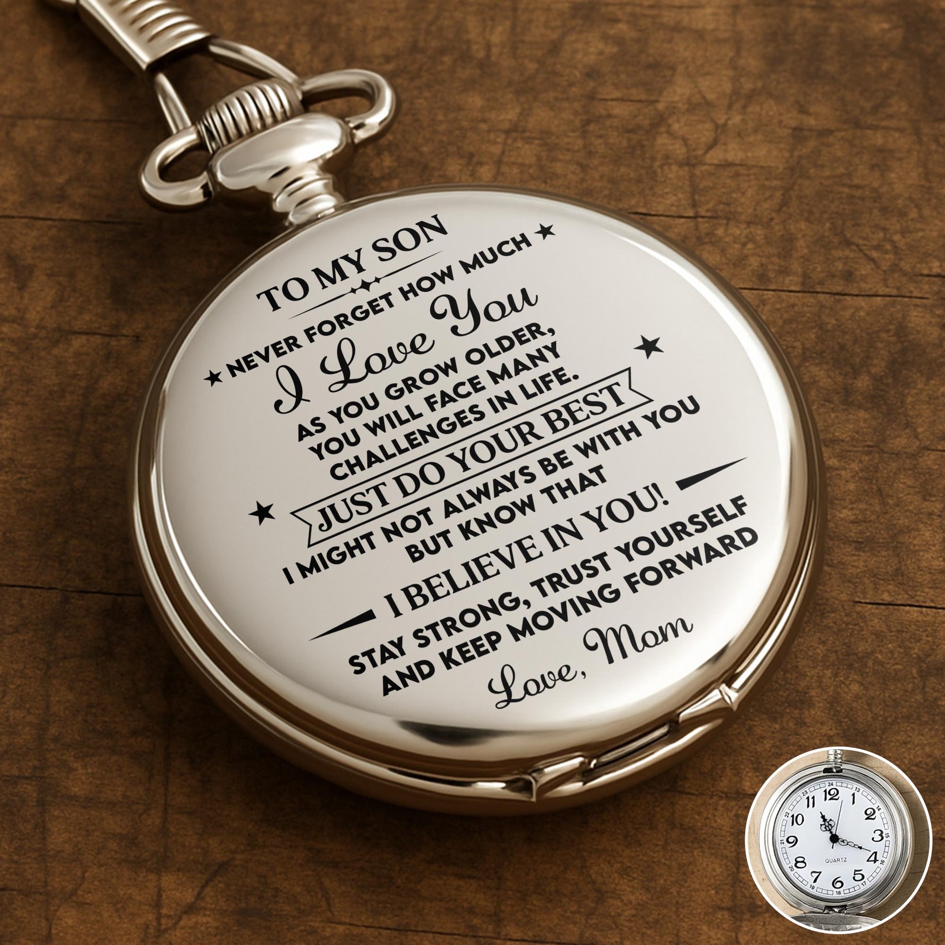 To My Son, Never Forget How Much I Love You