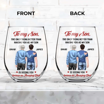 To My Son, Amazing Dad