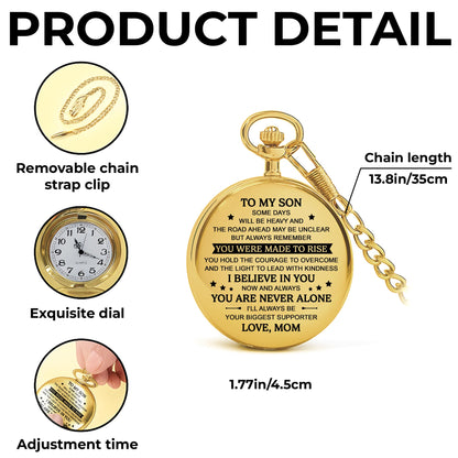 To My Son Some Days Will Be Heavy Stars And Banner