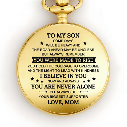 To My Son Some Days Will Be Heavy Stars And Banner