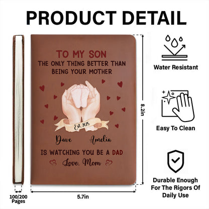 To My Son, Watching You Be A Dad