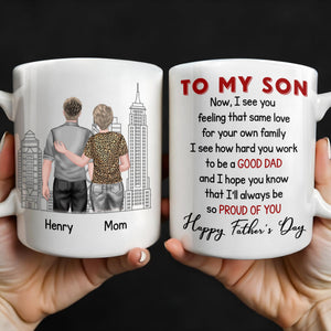 To My Son, Now, I See You Feeling That Same Love, Skyscraper