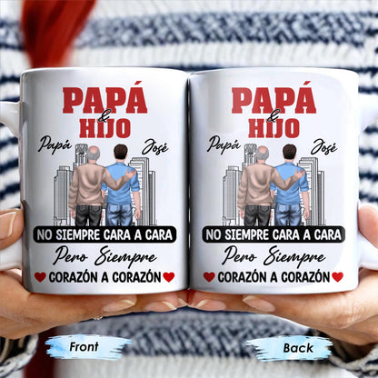 Papá & Hijo, No Siempre Cara A Cara Pero Siempre Corazón A Corazón, Father and Son, Cityscape