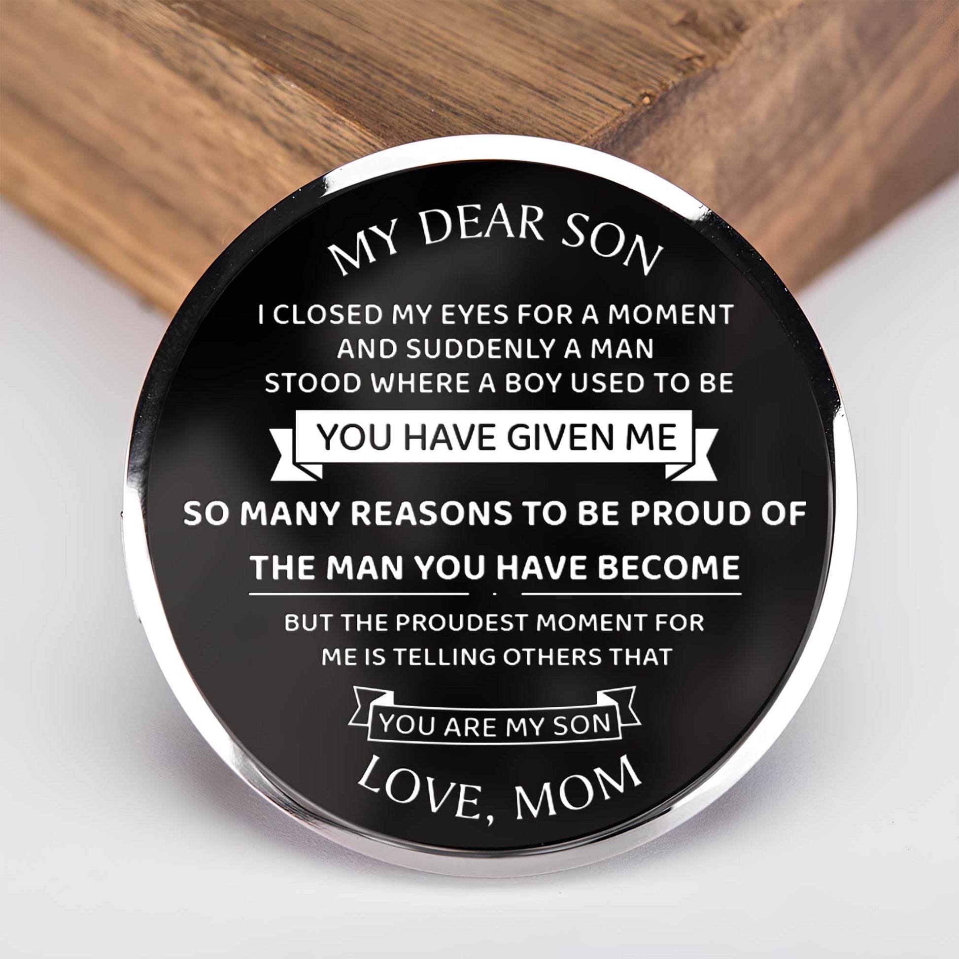 My Dear Son, You Have Become A Man