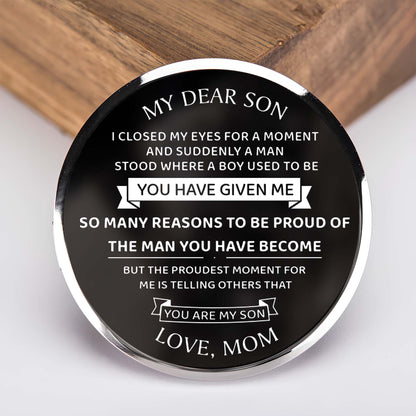 My Dear Son, You Have Become A Man