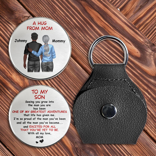 A Hug From Mom To My Son, Mother And Son Bond