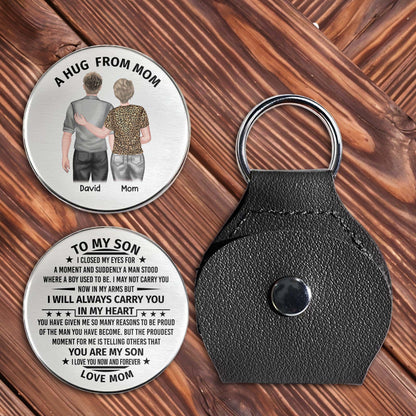 A Hug From Mom, To My Son, Mother And Son Love