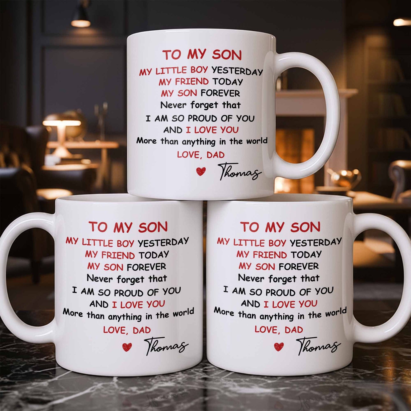 To My Son, Never Forget That I Am So Proud Of You