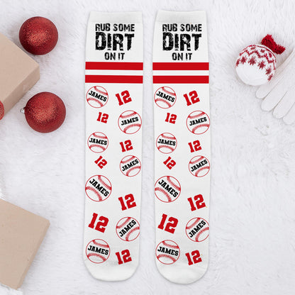 Rub Some Dirt On It With Baseballs And Numbers