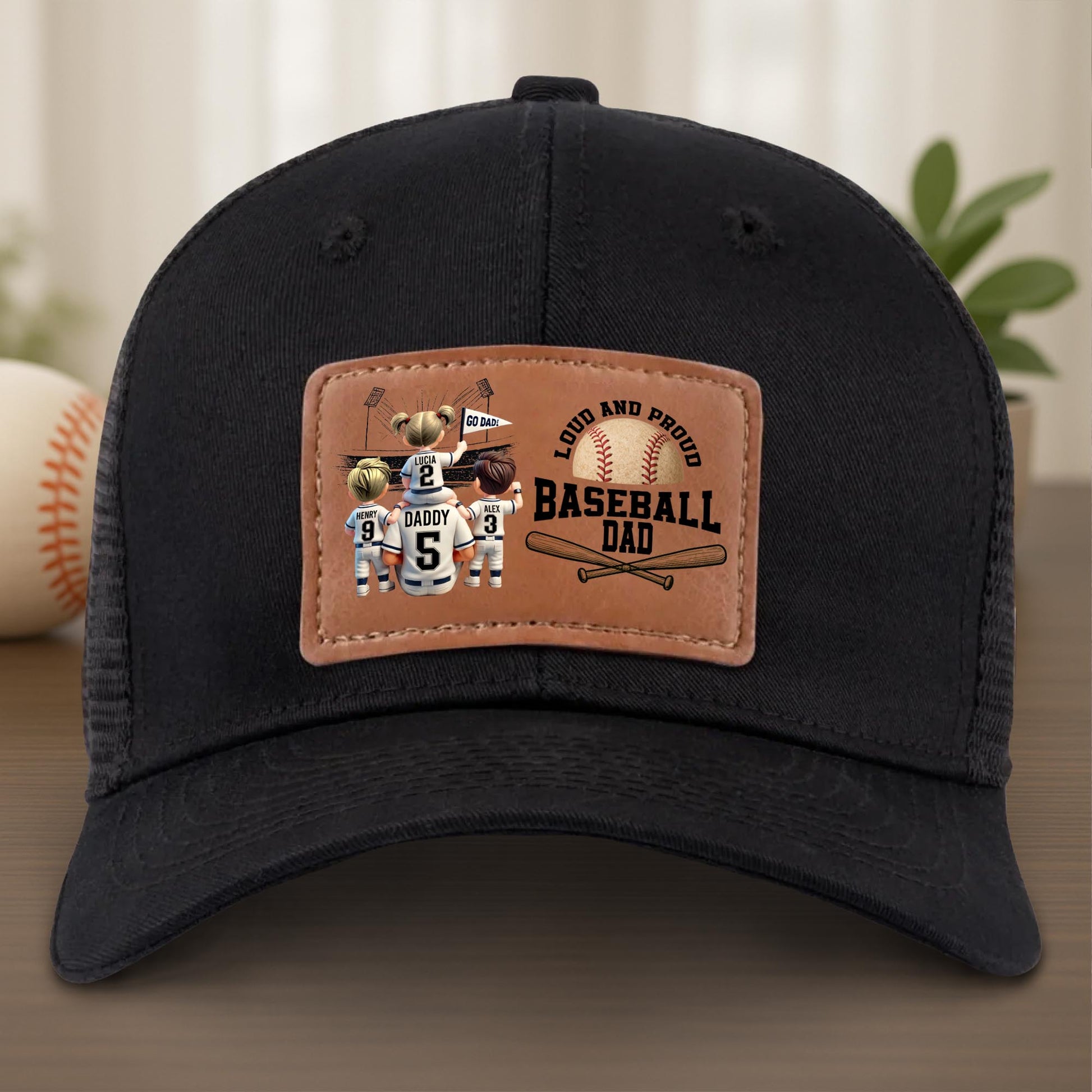 Loud And Proud Baseball Dad Hat
