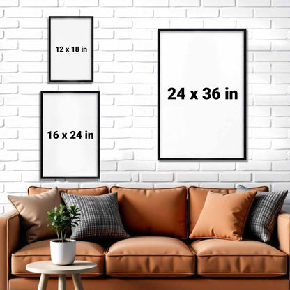 I Am Fearless, Confident Young Athlete, Soccer Poster - Personalized Custom Vertical Poster - SPORT013_VPOS