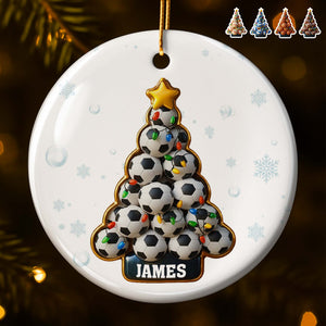Celebrate Your Love For Soccer This Holiday Season With A Festive Tree