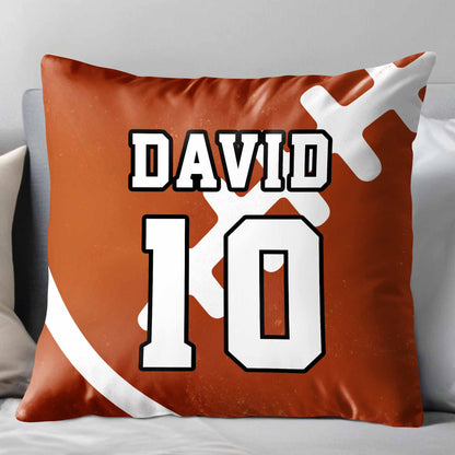 Customize Your Basketball Jersey Pillow With Any Name And Number