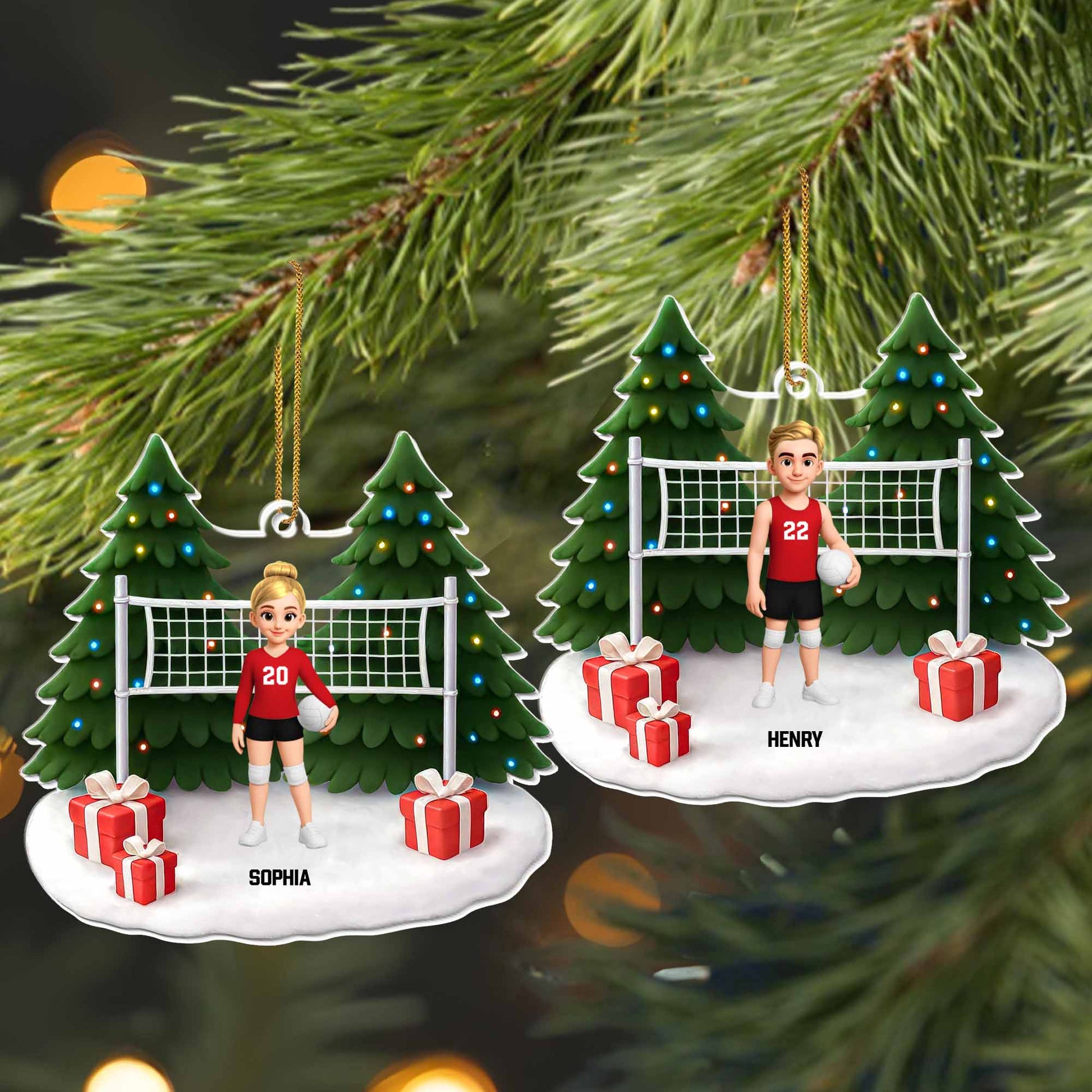 Celebrate The Festive Season With Volleyball Players