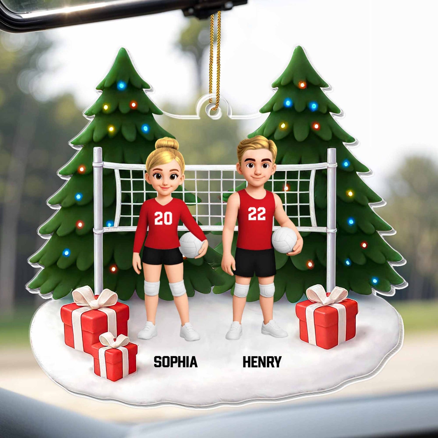 Celebrate The Festive Season With Volleyball Players