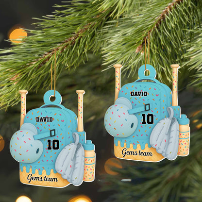 Customize With Your Team And Name, Backpack And Baseball Gear