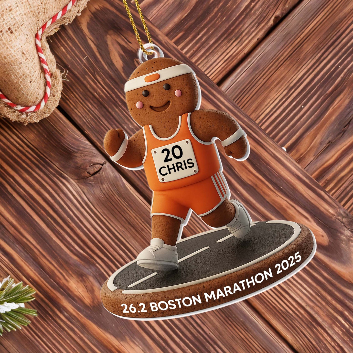 Celebrate Your Achievement, Gingerbread Man and Running Track
