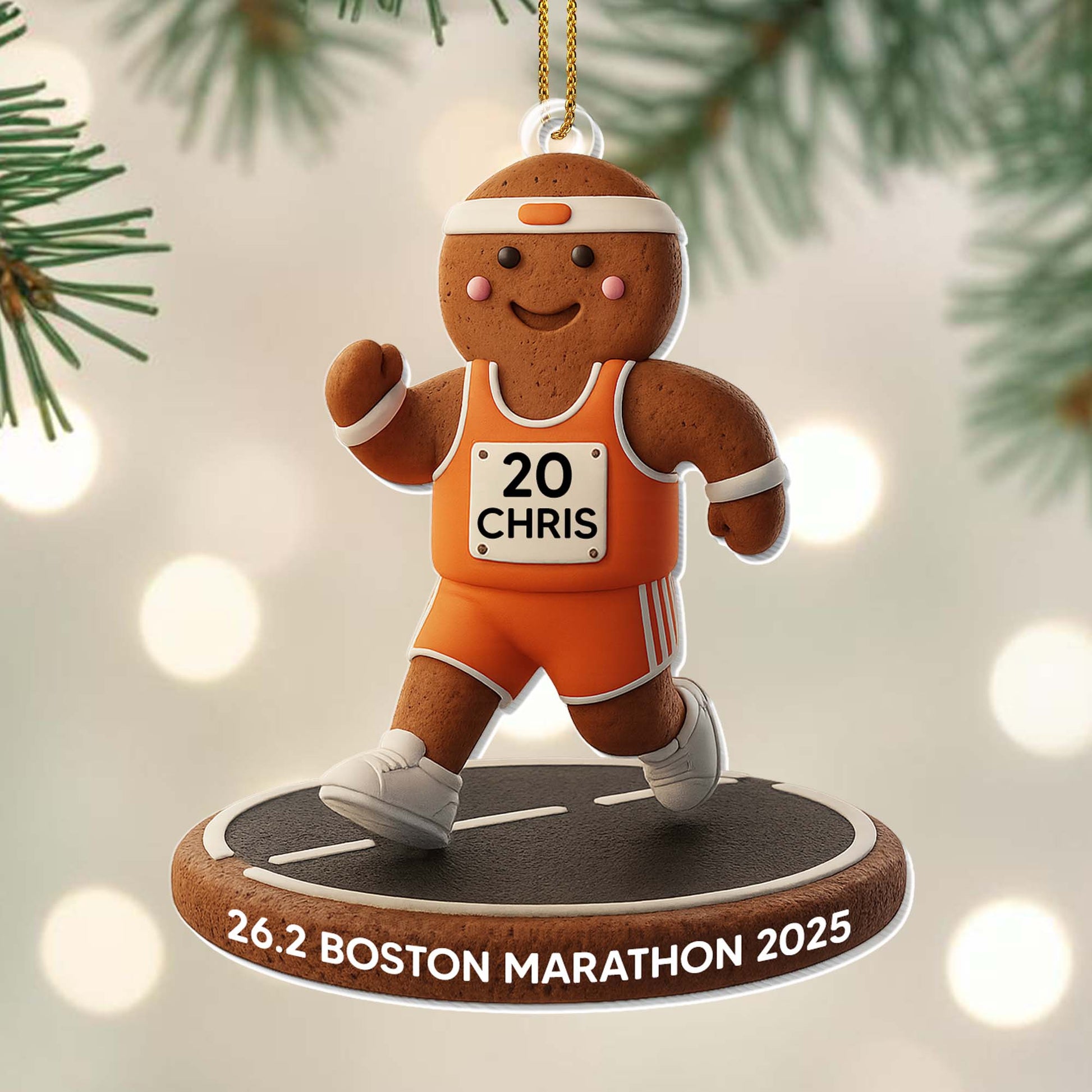 Celebrate Your Achievement, Gingerbread Man and Running Track