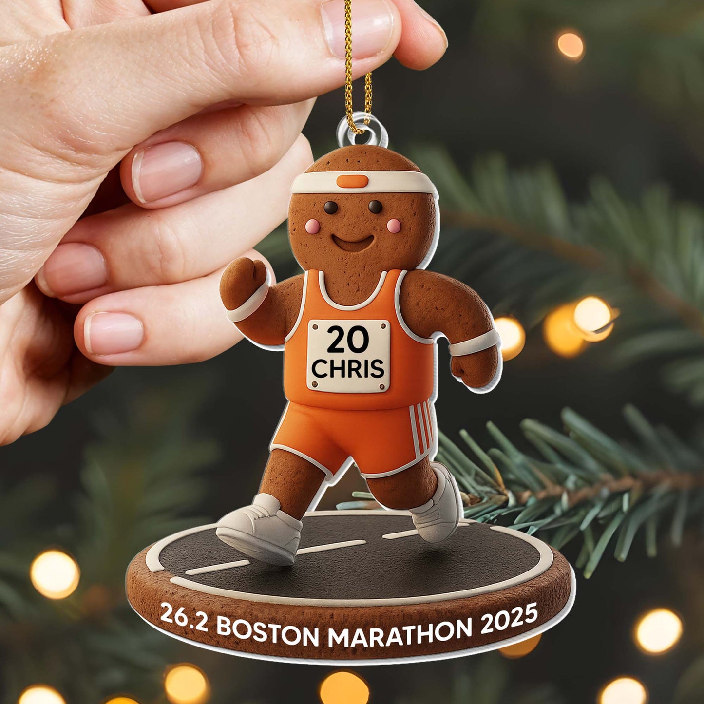 Celebrate Your Achievement, Gingerbread Man and Running Track
