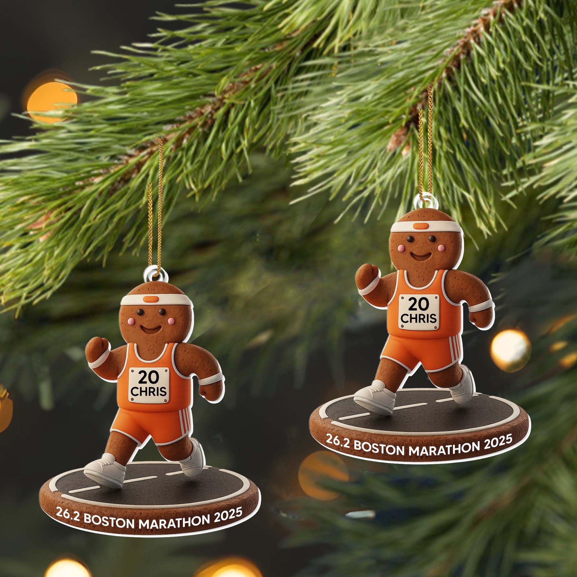 Celebrate Your Achievement, Gingerbread Man and Running Track