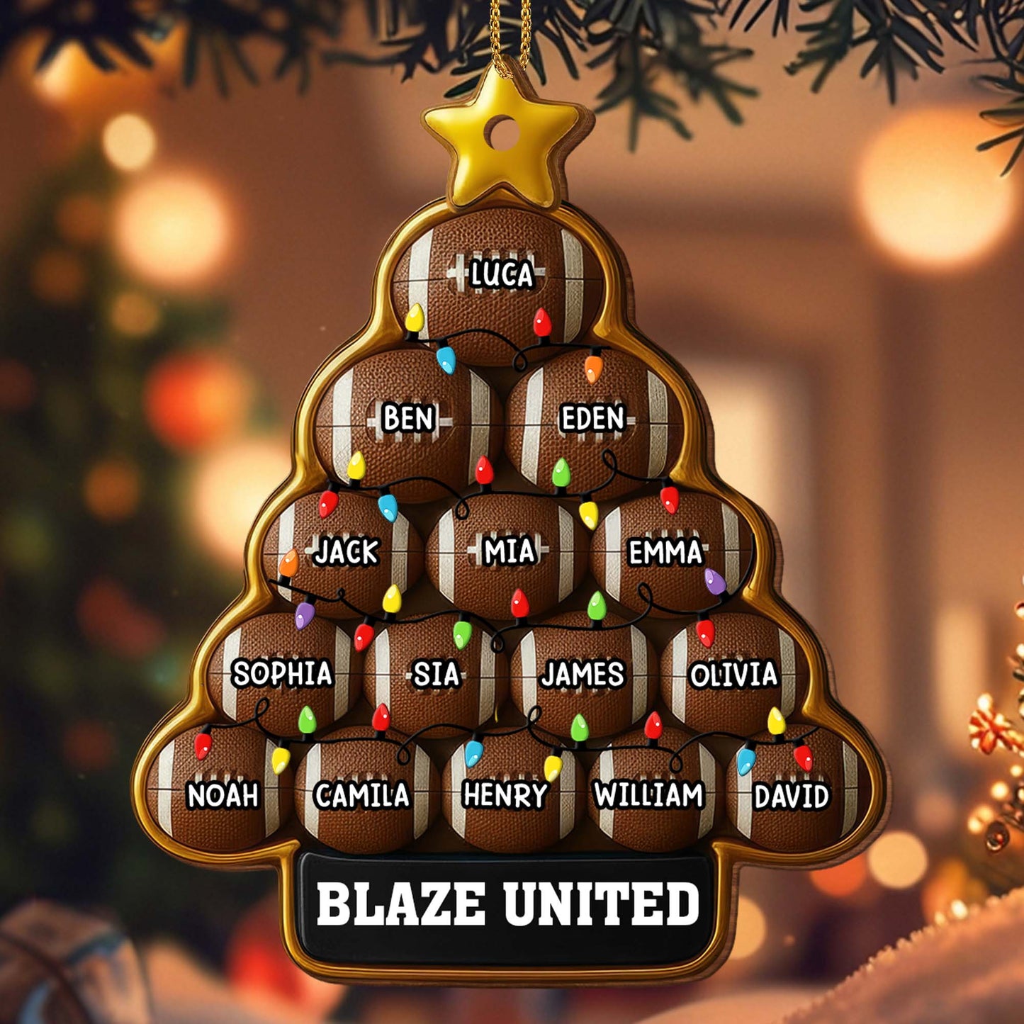 Blaze United, Christmas Tree And Soccer Balls